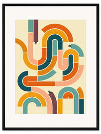 Gerahmter Kunstdruck Erreichen XXI