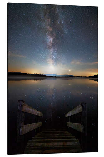 Gallery print Milky Way at Kirchsee