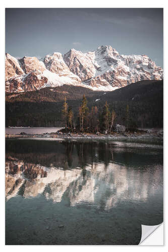 Selvklæbende plakat Eibsee