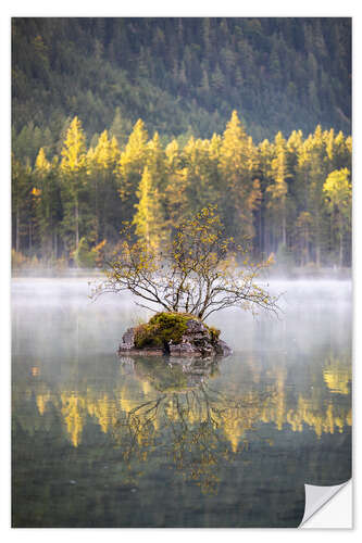 Wall sticker Morning mood at the Hintersee