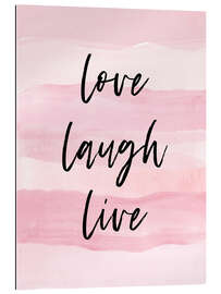 Gallery print Love, laugh, life