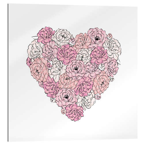 Gallery print Peony Heart