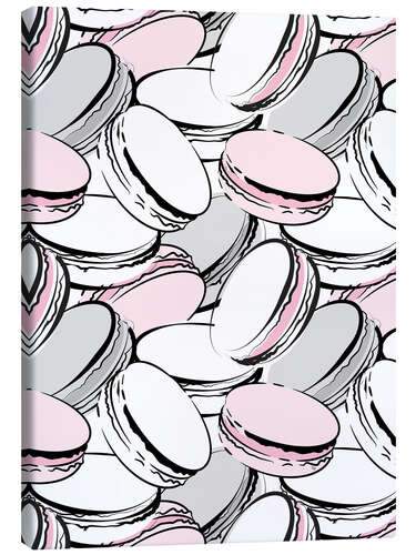 Lærredsbillede Macarons