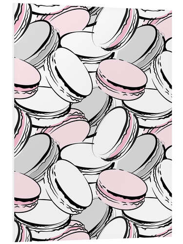 Foam board print Macarons