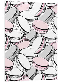 Foam board print Macarons