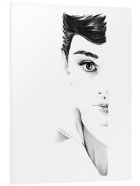 Tableau en PVC Audrey Hepburn III