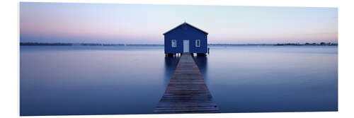 PVC-taulu Boathouse on Swan River, Australia