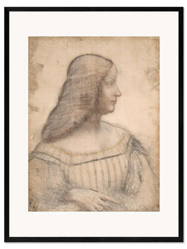 Kehystetty taidepainatus Portrait of Isabella d'Este