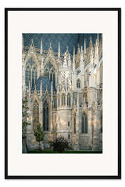 Gerahmter Kunstdruck Votivkirche in Wien