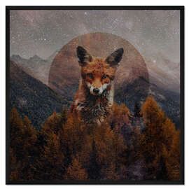 Gerahmter Kunstdruck Herbstzauber