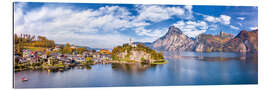 Gallery print Traunkirchen on Lake Traun