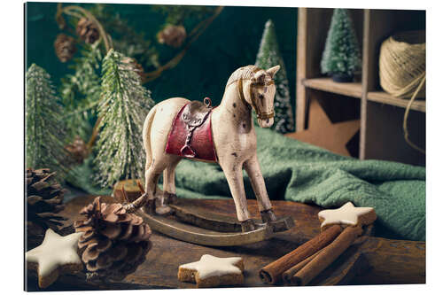 Gallery print Vintage rocking horse