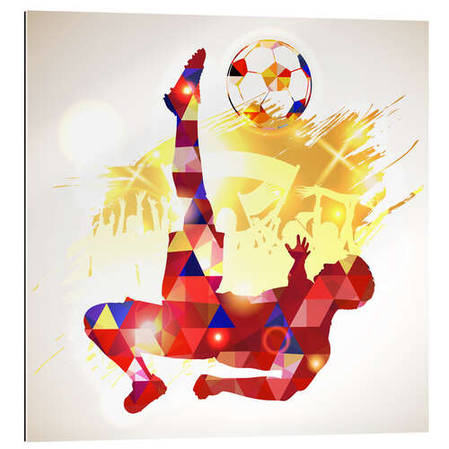 Gallery print Overhead kick