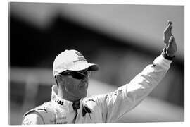 Acrylic print Michael Schumacher, drivers parade, Japan 2012