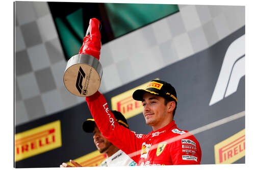 Galleritryk Charles Leclerc, French GP 2019