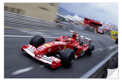 Sisustustarra Michael Schumacher, Ferrari F2004, F1 Monaco 2004