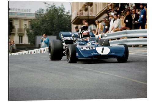 Gallery print Jackie Stewart, Tyrrell 004 Ford, F1 Monaco 1972