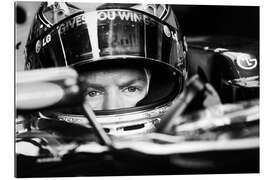 Gallery print Sebastian Vettel, Red Bull Racing, Hungarian Grand Prix 2010