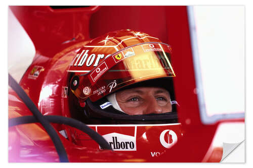 Wandsticker Michael Schumacher, Australien, F1 Grand Prix 2004