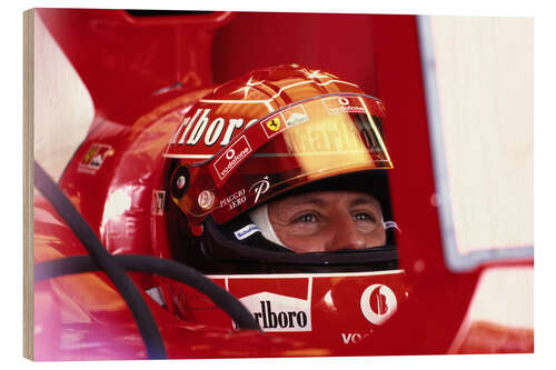 Stampa su legno Michael Schumacher, GP d'Australia 2004