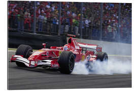 Gallery Print Michael Schumacher, Ferrari 248 F1, Brasilien 2006