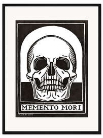 Gerahmter Kunstdruck Memento mori