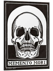 Magnettafel Memento mori