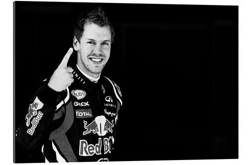 Gallery print Sebastian Vettel, Red Bull Racing, Pole Position Istanbul 2011