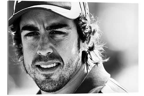 Gallery print Fernando Alonso, Ferrari, Stambuł 2011