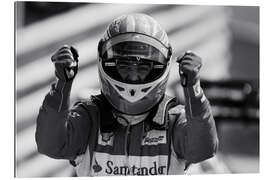 Galleritryk Race winner Fernando Alonso, Bristish GP, Silverstone 2011