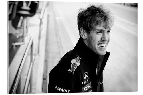 Gallery print Sebastian Vettel, Red Bull Racing, BF3, Barcelona 2012