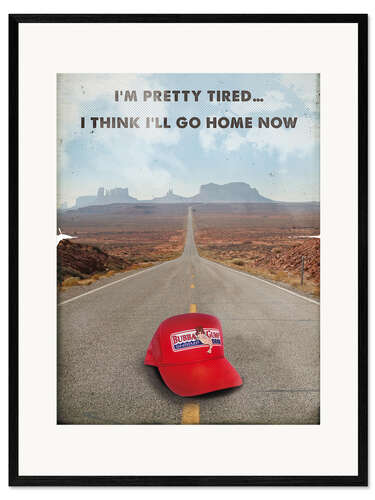 Framed art print Forrest Gump