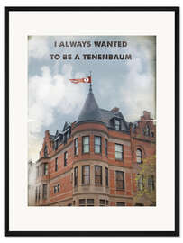 Gerahmter Kunstdruck The Royal Tenenbaums (Englisch)
