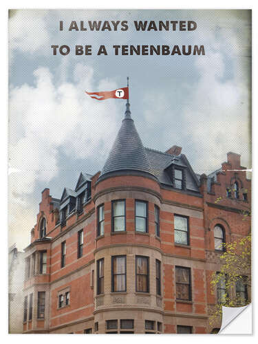 Wandsticker The Royal Tenenbaums (Englisch)