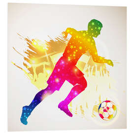 Bilde på skumplate Soccer Player IX