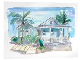 Akryylilasitaulu Dream house in Key West