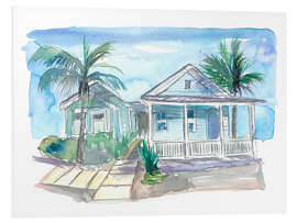 PVC print Dream house in Key West