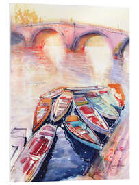 Gallery print Boats on the Seine