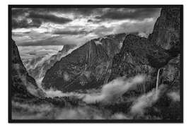 Gerahmter Kunstdruck Tunnelblick im Yosemite-Nationalpark