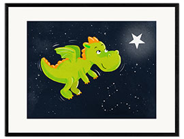 Framed art print Dragon