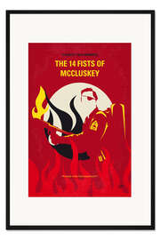 Gerahmter Kunstdruck The 14 Fists of McCluskey