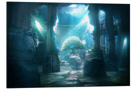 Magnettafel Unterwasserbaum