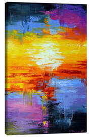 Canvas print Sunset