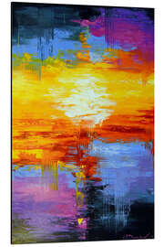 Magnettafel Sonnenuntergang