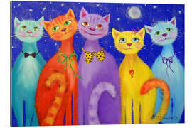 Gallery print Smiling cats