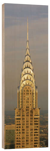 Tableau en bois Chrysler Building