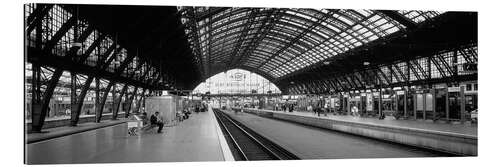 Tableau en plexi-alu Gare ferroviaire à Cologne