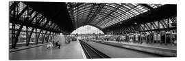 Tableau en plexi-alu Gare ferroviaire à Cologne