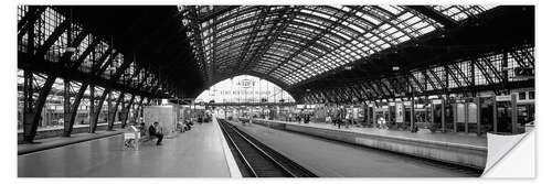 Naklejka na ścianę Railway Station, Cologne