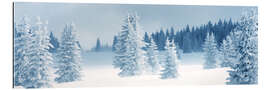 Galleriprint Fresh snow on pine trees, New Mexico, USA